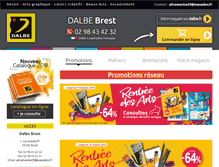 Tablet Screenshot of brest.dalbe.fr