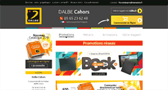 Desktop Screenshot of cahors.dalbe.fr