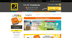 Desktop Screenshot of coutances.dalbe.fr