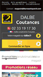 Mobile Screenshot of coutances.dalbe.fr