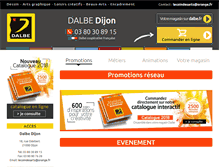 Tablet Screenshot of dijon.dalbe.fr