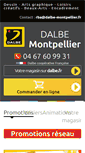 Mobile Screenshot of montpellier.dalbe.fr