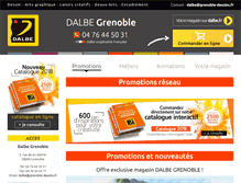 Tablet Screenshot of grenoble.dalbe.fr